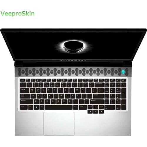 For Dell Alienware M15 R2 OLED 15.6'' / Dell Alienware M17 R2 17.3'' 2019 2020 Silicone Keyboard Cover protector skin