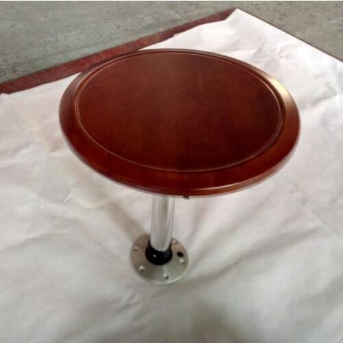 Round Varnished Oak Table Top 550mm Caravan RV Motohome Marine Boat