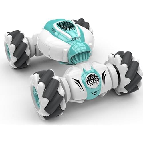 Remote Control Stunt Car Gesture Induction Twisting Off-Road Vehicle All Terrain Drift Dancing Side Driving RC Toy Gift for Kids