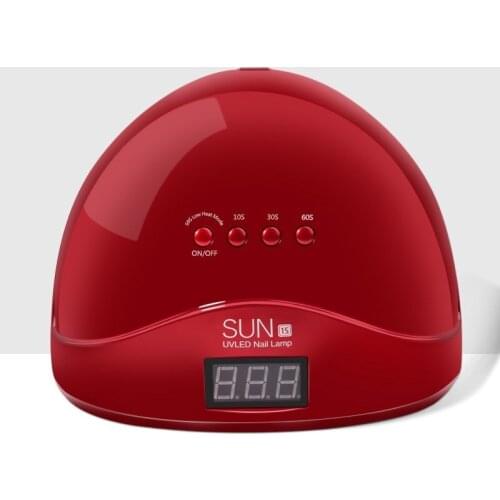 Nail Dryer 24/48w Uv Led Nail Lamp Uv Curing Lamp With 3 Timer Setting Auto Sensor For Gel Polish Bright Painted Surface