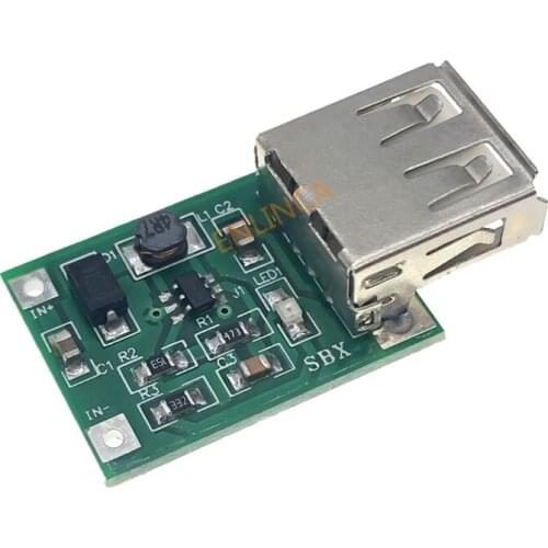 1pcs DC-DC USB Output charger step up Power Boost Module 0.9V ~ 5V to 5V 600MA USB Mobile Power Boost Board