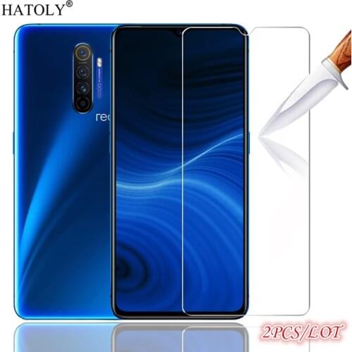 2Pcs Glass on Realme X2 Pro Tempered Glass For Oppo Realme X2 Pro Screen Protector Phone Protective Film For Realme X2 Pro Glass