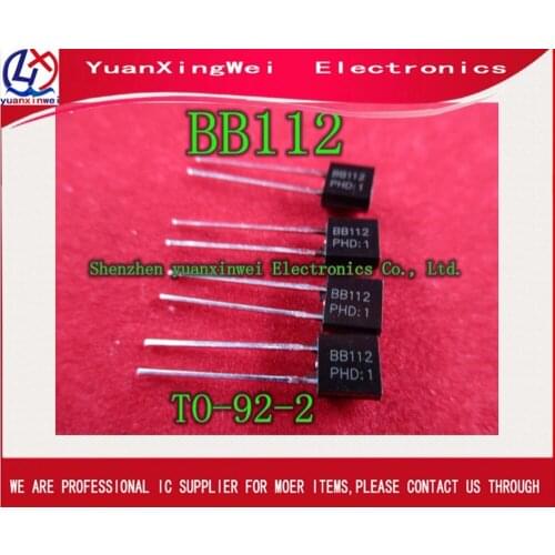 50PCS BB112 BB 112 TO-92-2 Silicon Variable Capacitance Diode