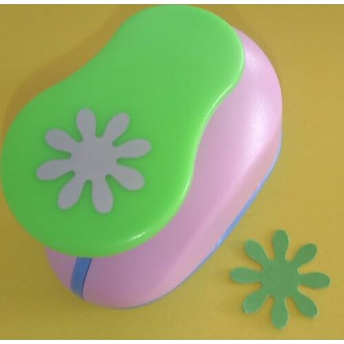 Free Ship 1" Petal shape save power paper/eva foam flower craft punch Scrapbook Handmade punchers Daisy hole punches Embossers