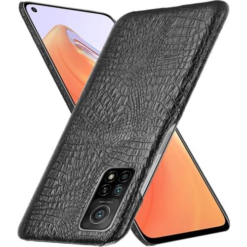 Case for Mi 10T Crocodile Texture PU Leather with Hard Plastic Cover for Xiaomi Mi10T Pro 5G