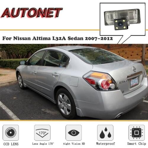 AUTONET Rear View camera For Nissan Altima L32A Sedan 2007~2012/CCD/Night Vision/Backup Camera/license plate camera