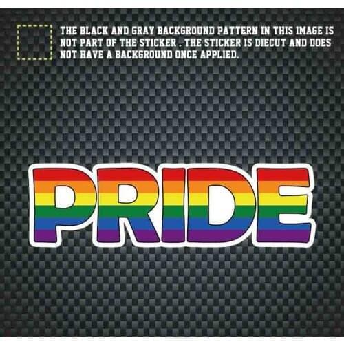 Rainbow Pride Sticker Decal