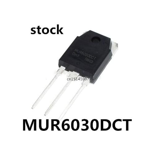 Original New 2pcs/ MUR6030DCT TO-3P 300V 60A