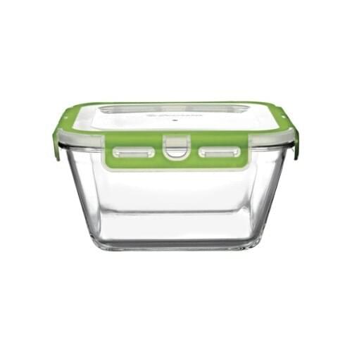 Pasabahce Glass Storage Container 2440 cc Storage Container refrigerator crisper storage box PP food storage box Glass Storage Container