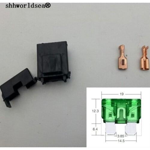 Shhworldsea medium blade car fuse waterproof auto Fuse Holder