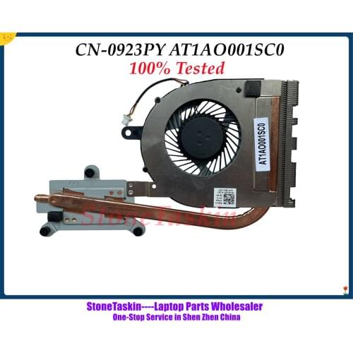 StoneTaskin High quality CPU Cooler CN-0923PY AT1A0001SC0 For Dell Inspiron 15 5558 5559 Laptop Heatsink Cooling Fan Tested