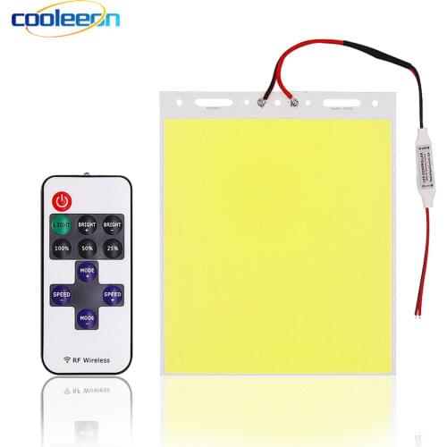 Super Bright Dimmable 12V COB LED Lights Board Panel Lamp max 300W LED Lighting with Dimmer Cold White 6500K COB Bulbs for DIY