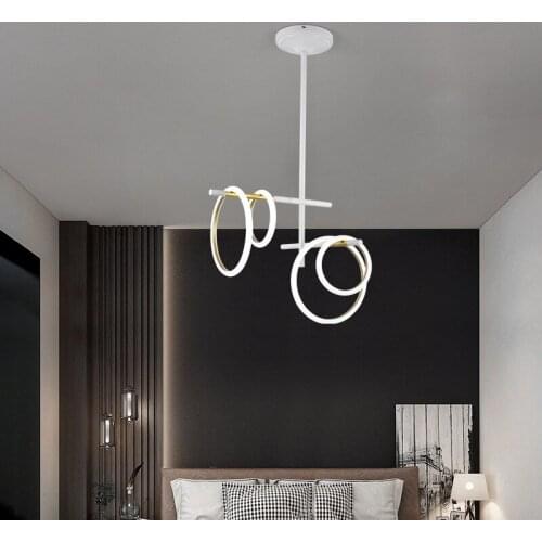 Nordic glass ball iron led light luminaire suspendu kitchen chandeliers cocina accesorio living room decoration avizeler