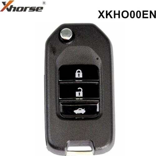 5pcs XHORSE XKHO00EN Universal wire Remote Key Fob for VVDI for Honda 3 Buttons for VVDI key tool vvdi2 English Version