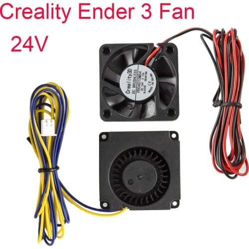 Creality DC24V 4010 Blower 40x40x10MM Cooling Fan air-blower Circle Fan for Ender-3/Ender-3 Pro/ender-5 CR-X 3D Printer Parts