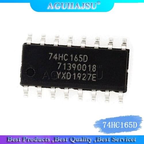 10PCS 74HC165D SOP14 74HC165 SOP SN74HC165DR SOP-14 SN74HC165 SMD new and original IC