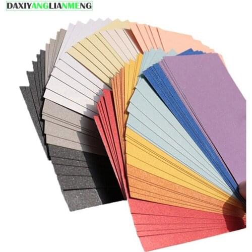 100pcs/lot free shipping A6 (64k) 144mm x 105mm 22colors pearl Paper 250gsm DIY wedding party invitation message card postcard