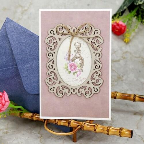 2 pcs Laser Cut Bride and Groom Marriage Wedding Invitations Cards Greeting Cards 3D Cards Postcard Event Party Supplies