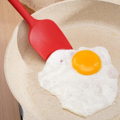 4-Piece Food-Grade Silicone Spatula Cake Cream Spatula Batter Mixing Knife DIY Baking Tool Accessories Bread Jam Spread Artifact