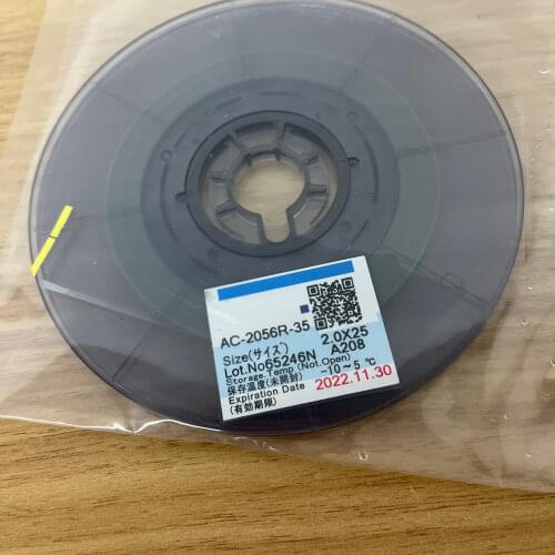 LCD Anisotropic Conductive ACF Film: AC2056R-35 AC-2056R-35 2*25m New Datecode
