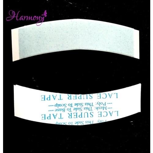 FREE-Shipping 36pcs/bag Hold 3-5 Weeks blue color Strong lace front support tape pieces for lace wig and toupee