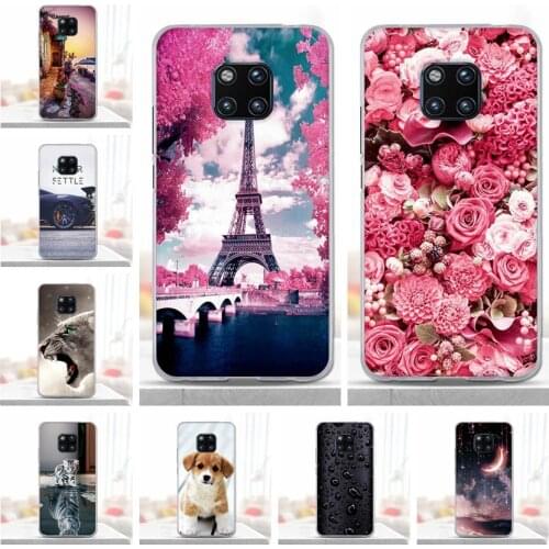 For Coque Huawei Mate 20 Pro Case Cover for Huawei Mate 20 Pro Case Soft Silicone Cover Capa for Fundas Huawei Mate 20 Pro Case