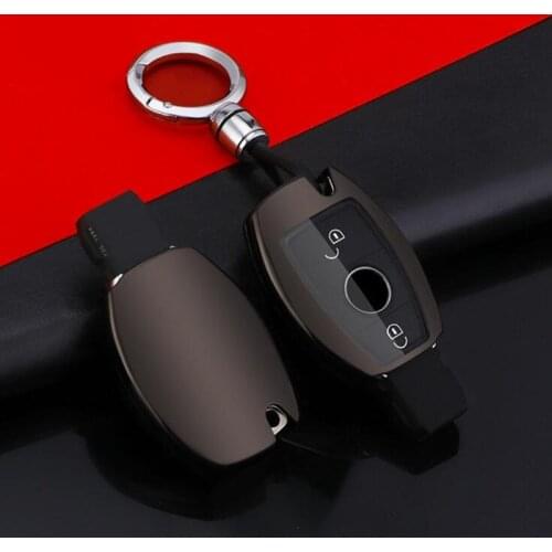 PC+TPU key case cover Key case protective shell holder for Mercedes benz A B R G Class GLK GLA w204 W251 W463 W176