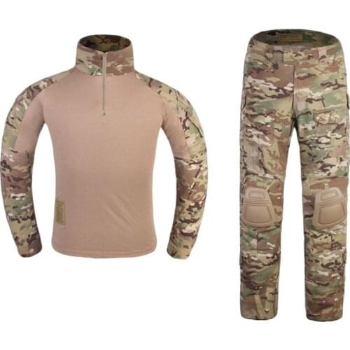 Emersongear G3 Combat Uniform Womens Girls Tactical BDU Sportwear Multicam Combat Hunting Airsoft Camouflage suit Shirt & Pants