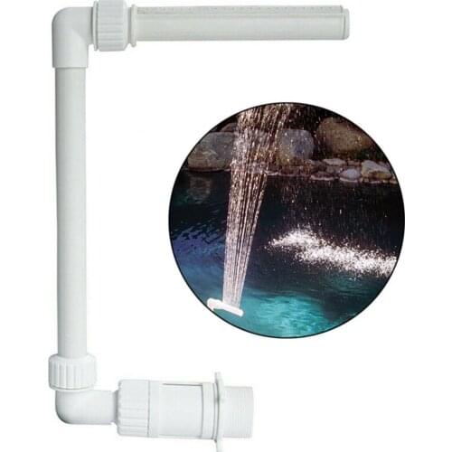 Hot Sale 50% Swimming Pool Water Spray Sprinkler Equipment Waterfall Fountain Stand Tube Home Garden Tools