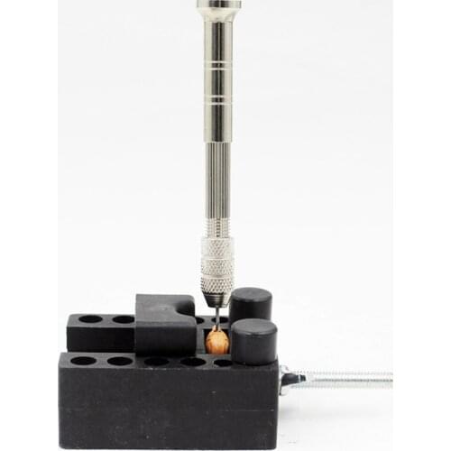 Four Headed Hand Twist Drill Repair Tools Round Steel Metal Watch Straps Watchbands Repair Tool Kits Accessories