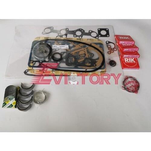 KUBOTA V1405 rebuild kit piston ring head gasket crankshaft conrod bearing