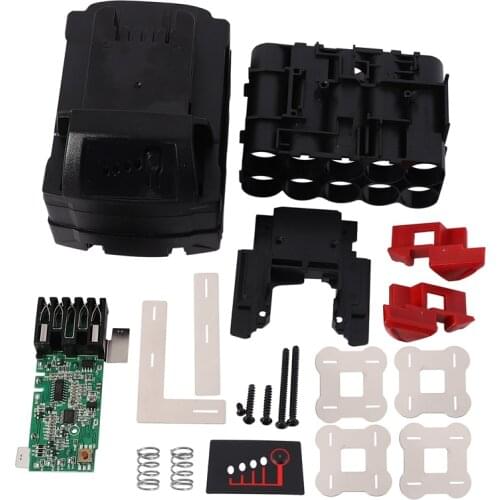 M18 Shell Li-Ion Battery Plastic Case Charging Protection Circuit Board for Milwaukee 18V M18 48-11-1815 3Ah PCB Board