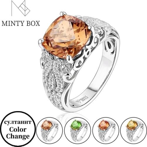 Minty Box Women's Silver Rings