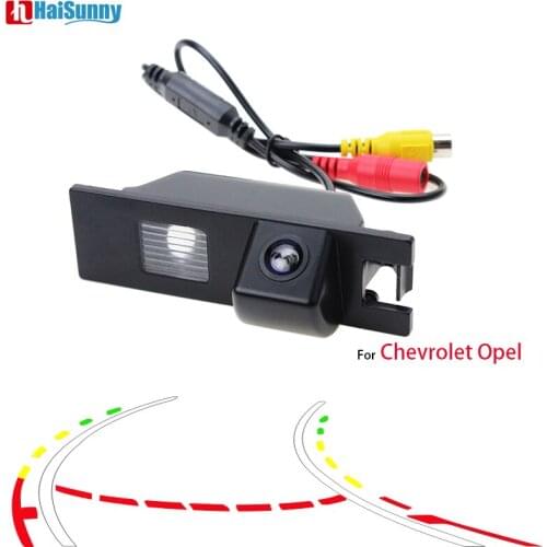 HaiSunny 2018 Newest Rear View Reversing Camera Intelligent Dynamic Trajectory Camera For Opel Astra Corsa Vectra Zafira