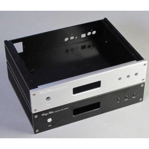 BZ2806B DAC Enclosure Full Aluminum AMP Chassis DAC Box Premplifier Case Audio Decoder Housing