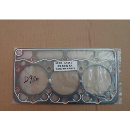 Engine gasket 1567603310 cylinder head gasket cylinder mattress for Kubota D950 GASKET