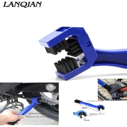 Universal Motorcycle Multifunction Bike Chain Maintenance Cleaning Brush For KAWASAKI KLX250 1993 1994 1995 1996 1997-2016