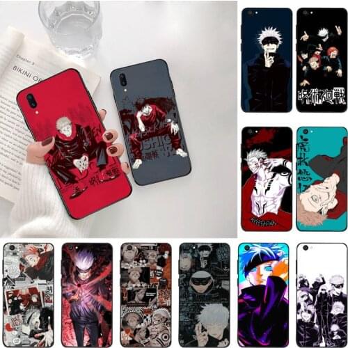Jujutsu Kaisen Uchida Yuuma Gojo Satoru Phone Case For Vivo Y91c Y17 Y51 Y67 Y55 Y7s Y81 Y19 Y97 Y93 V17 vivos5