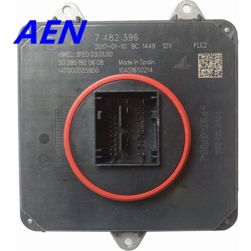 1pcs Genuine Original LED headlights control unit 7482396 for F20 F22 F30 F32 X5 F15 X6 F16 63117482396