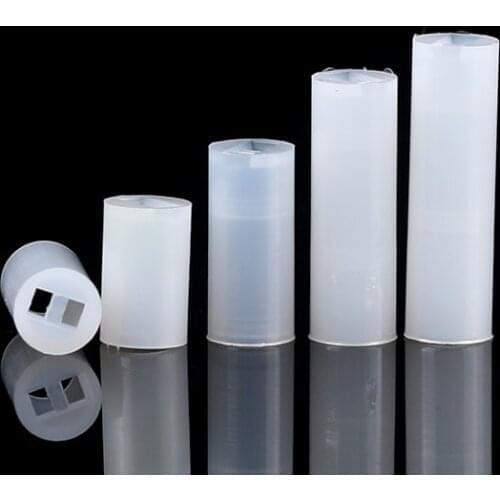 1000pcs/lot Diameter 5mm Nylon PCB Board Mount LED Spacer Support Hood Length 2mm 3mm 4mm 5mm 6mm 8mm 10mm For F5 LED Diodes