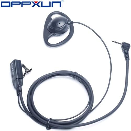 2021 D Shape Headphone 2.5mm for Motorola T5428,T5720,T5728,6200c Talkabout , TYT TH2R,TH3R Hytera t320,tc310c Etc Walkie Talkie