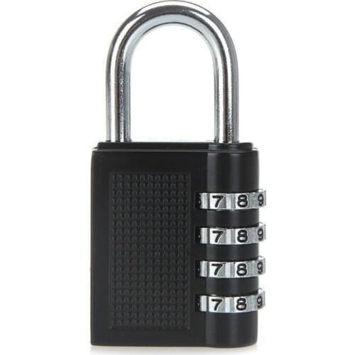4 Digit Combination Padlock Number Luggage Travel Code Lock DU55