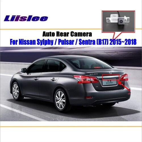 Car Rearview Camera For Nissan Sylphy Pulsar Sentra (B17) 2015-2019 Parking Back Up CAM