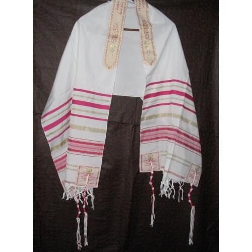 72x22" (Approx) Messianic Jewish Tallit Talit Prayer Shawl & Talis Bag