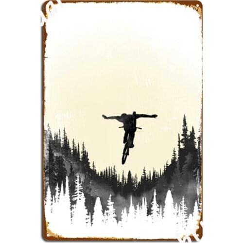 Mtb Trick Metal Signs Club Mural Wall Decor Customize Tin sign Posters
