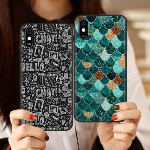 Full wrap Soft Phone Case For TP-Link Neffos C9S Silicone Anti-dust Back Cover Frosted Cute Cartoon