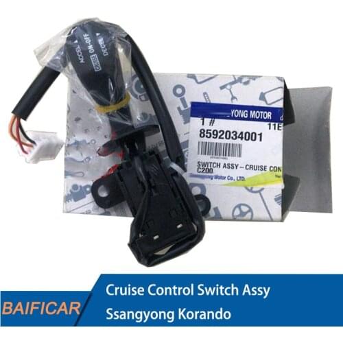 Baificar Brand New Genuine Cruise Control Switch Assy 8592034001 For Ssangyong Korando