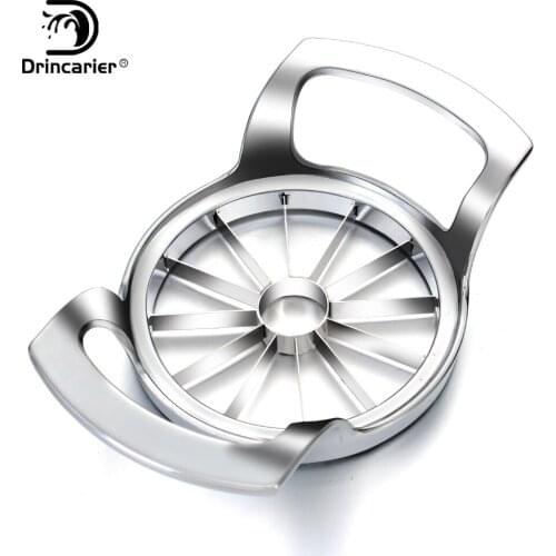 12-Blade Corer Large Apple Stainless Steel Ultra-Sharp Apple Cutter Splitter Up To 10.3cm Slicer Segmentation Corer Cut Apple