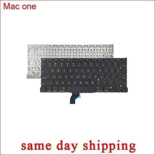 10pcs/lot Original New A1502 Keyboard For Apple Macbook Pro Retina 13'' A1502 US Keyboard 2013 2014 2015 Year Replacement
