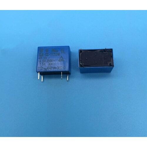 Original OJE-SS-112DM 4pin 5A instead HF32F-012-HS3 relays